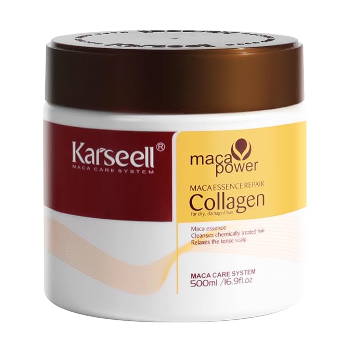 Karseell Collagen Hair Treatment Mask For Dry Damaged & All Hair Types - 500ml