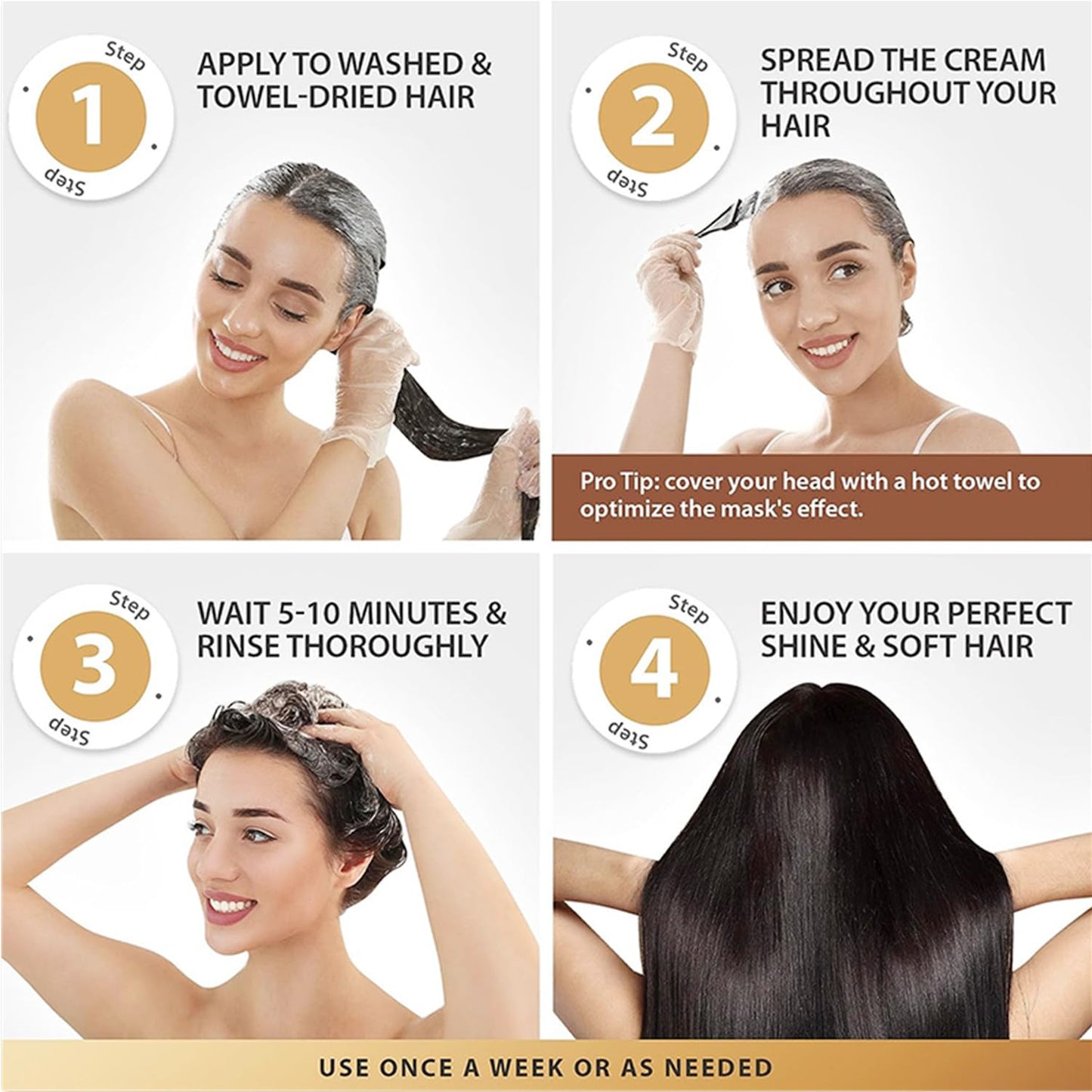 Karseell Collagen Hair Treatment Mask For Dry Damaged & All Hair Types - 500ml
