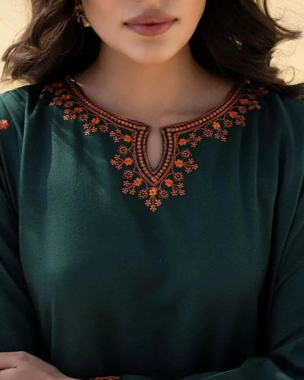 GRACE EMBROIDERED 2PCS