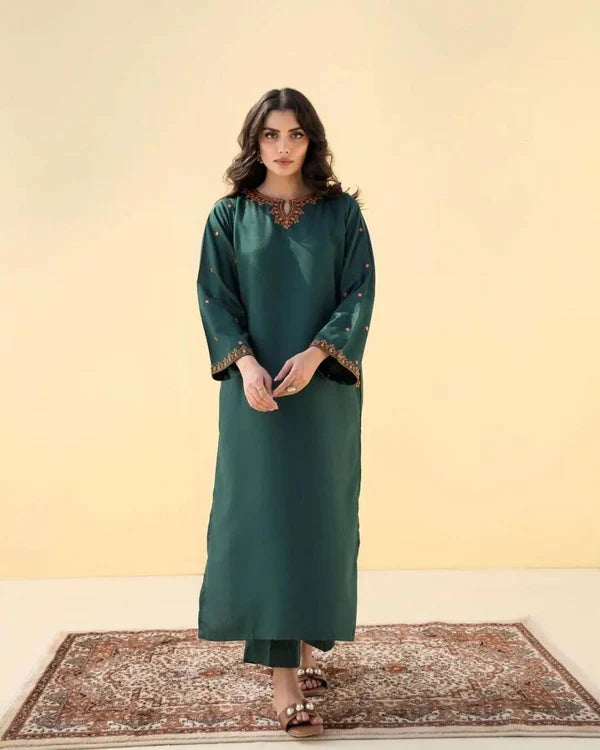 GRACE EMBROIDERED 2PCS